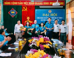 Công đoàn cơ sở trường Tiểu học Kỳ Thịnh 1 tổ chức Đại hội Công đoàn nhiệm kỳ 2023-2028