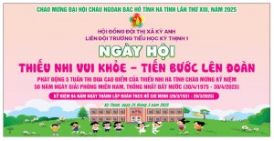 Liên đội Trường Tiểu học Kỳ Thịnh 1 Tổ chức Ngày hội “Thiếu nhi vui khỏe – Tiến bước lên Đoàn”