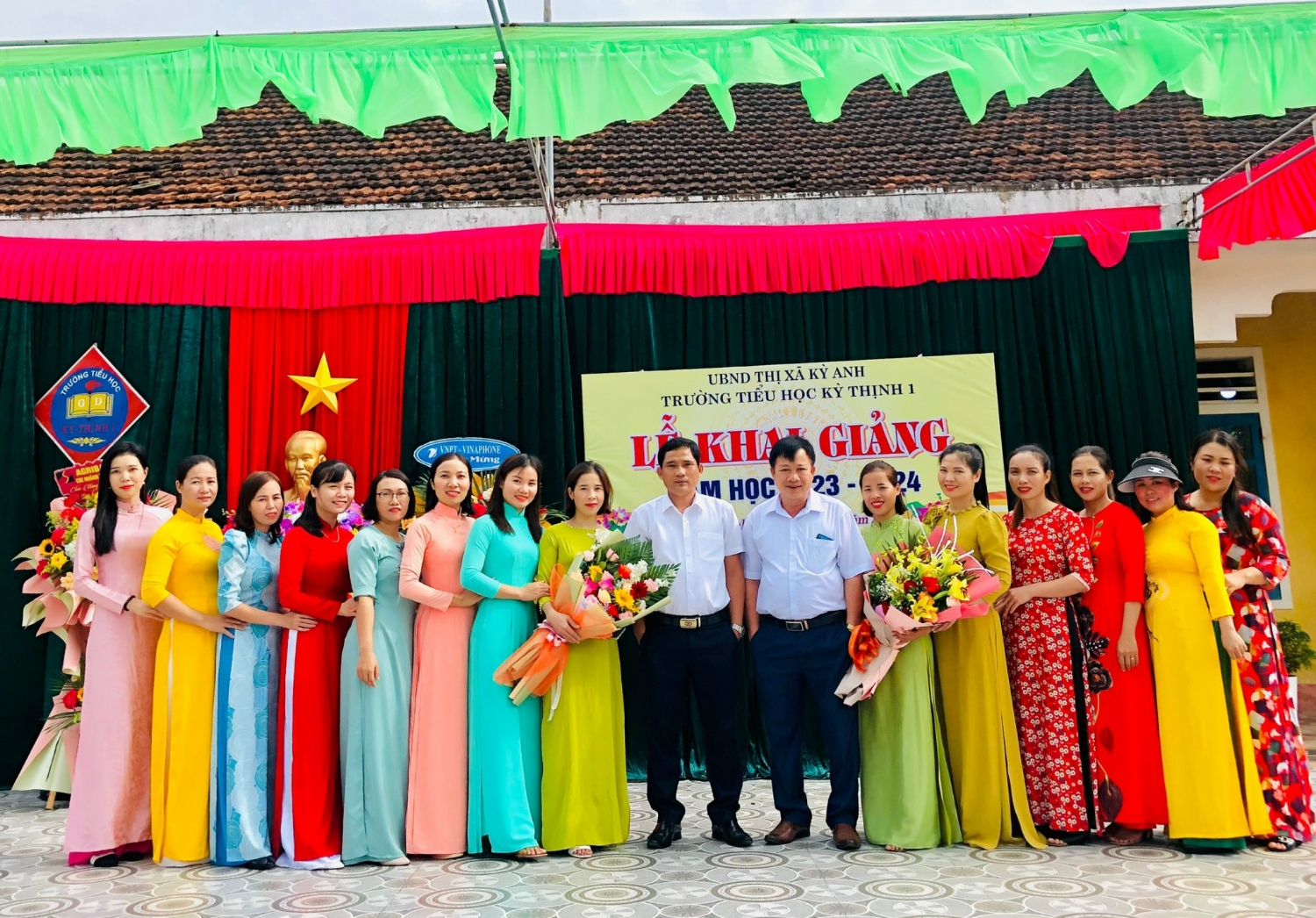 TRƯỜNG TIỂU HỌC KỲ THINH I  LONG TRỌNG TỔ CHỨC LỄ KHAI GIẢNG NĂM HỌC 2023-2024.