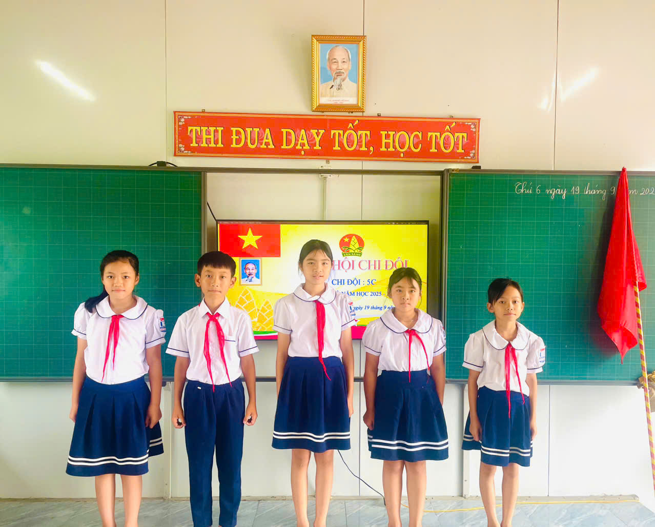 ĐẠI HỘI CHI ĐỘI CỦA LIÊN ĐỘI TRƯỜNG TH KỲ THỊNH 1